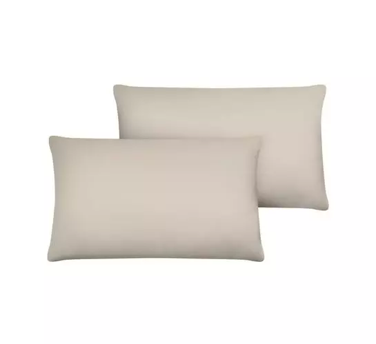 Primaries 2 Pack Standard Pillow Case Stone