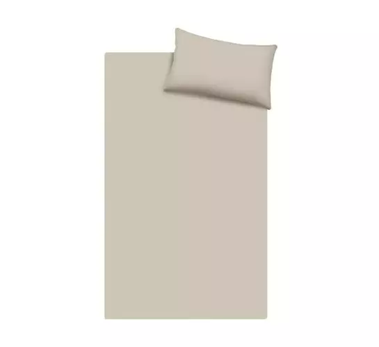 Primaries Three Quarter Duvet Cover Stone