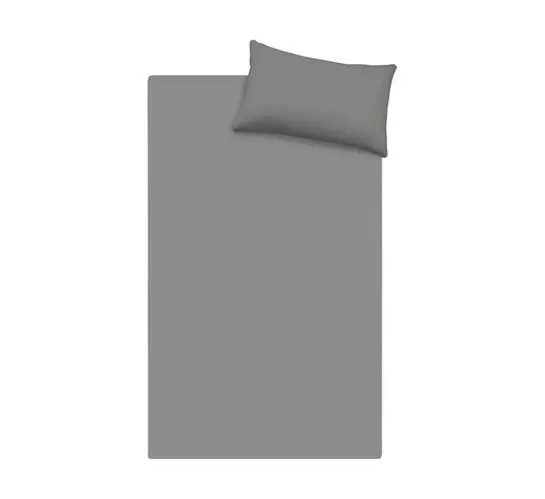 Primaries Queen Duvet Cover Grey
