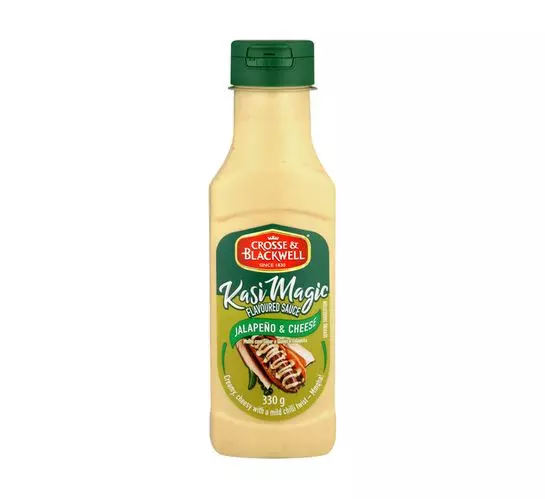 Crosse & Blackwell Sauces Jalapeno & Cheese (330g) Crosse & Blackwell Sauces Jalapeno & Cheese (330g)