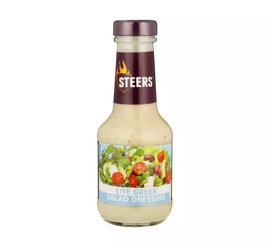 Steers Dressing Lite Greek (1x375ml)