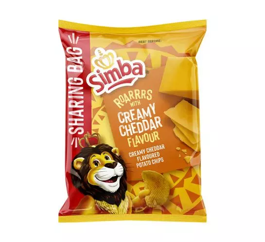 Simba Potato Chips Creamy Cheddar (200g) Simba Potato Chips Creamy Cheddar (200g)