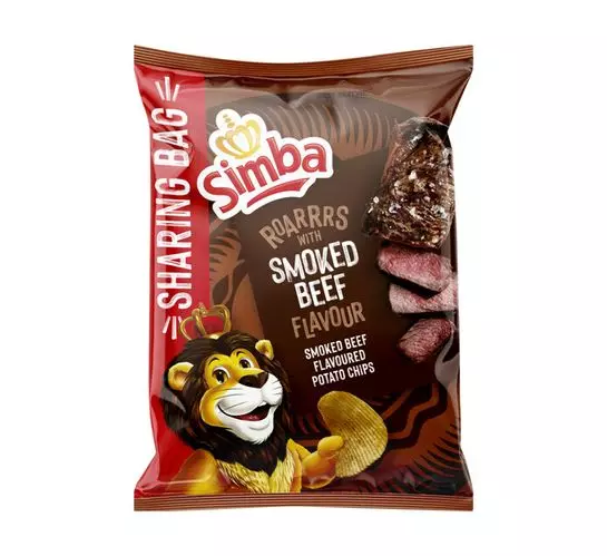 Simba Potato Chips Smoked Beef (200g)