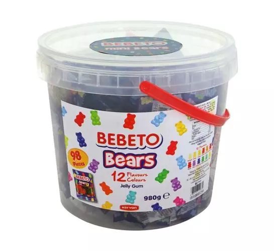 Bebeto Jellies Mini Bears (980g) Bebeto Jellies Mini Bears (980g)