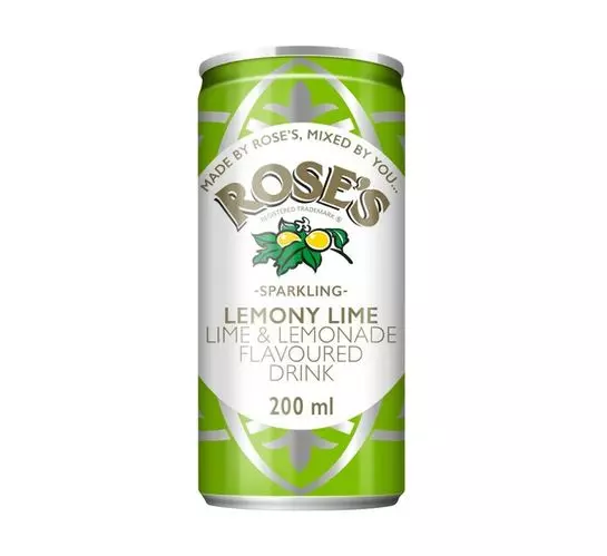 Rose's Soft Drink Lemony Lime (200ml)