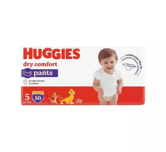 Huggies Nappies Size 5 56's (1Pack) Huggies Nappies Size 5 56's (1Pack)