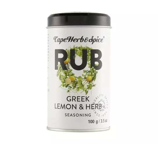 Cape Herb & Spices Spice Rub Greek Lemon & Herb (100g) Cape Herb & Spices Spice Rub Greek Lemon & Herb (100g)