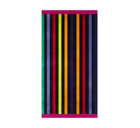 Home Living 100 x 180 cm Velour Beach Towel Sicily Stripe Home Living 100 x 180 cm Velour Beach Towel Sicily Stripe