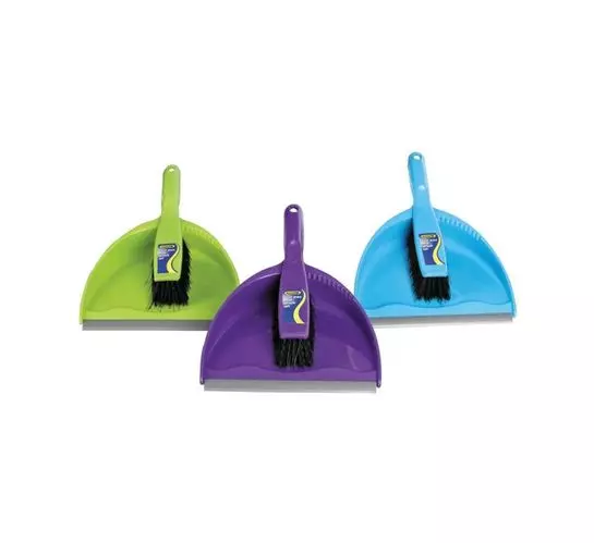 Addis Dust pan and brush set Assorted