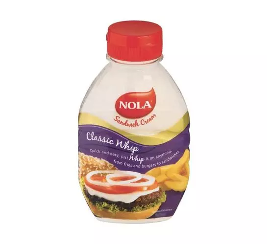 Nola Mayonnaise Squeeze Whip Salad Cream (1x375g)