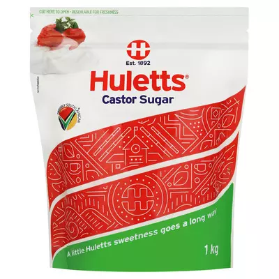 Huletts Castor Sugar 1kg Huletts Castor Sugar 1kg
