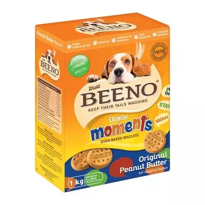 Beeno Crunchy Dog Biscuit Treats 1kg Beeno Crunchy Dog Biscuit Treats 1kg