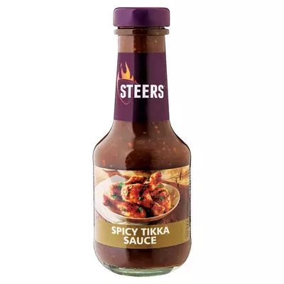 Steers Spicy Tikka Sauce 375ml