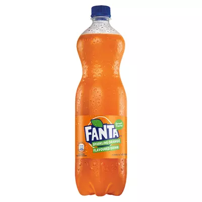 Fanta Orange Plastic Bottle 1L