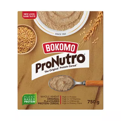 Bokomo Pronutro Whole Wheat Original 750g Bokomo Pronutro Whole Wheat Original 750g