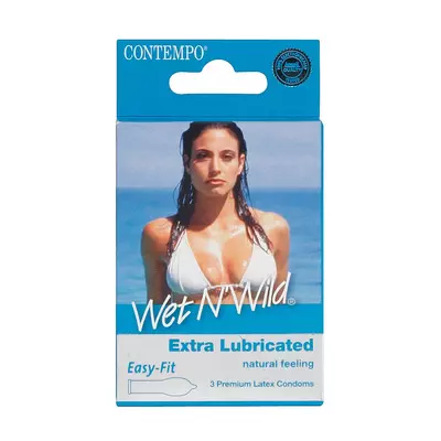 Contempo Wet And Wild Condoms 9ea Contempo Wet And Wild Condoms 9ea