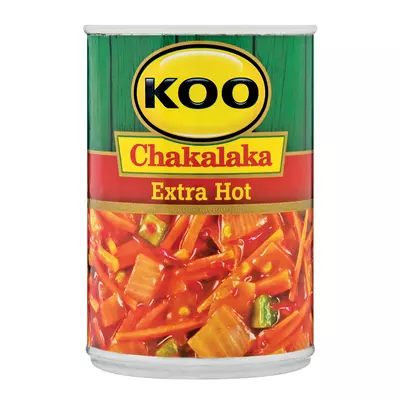 Koo Chakalaka Extra Hot 410g Koo Chakalaka Extra Hot 410g