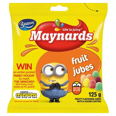 Maynards Enerjelly Jubes 125g