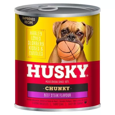 Husky Wet Chunky Steak 775g Husky Wet Chunky Steak 775g