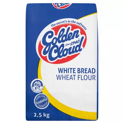 Golden Cloud White Bread Flour 2.5kg Golden Cloud White Bread Flour 2.5kg