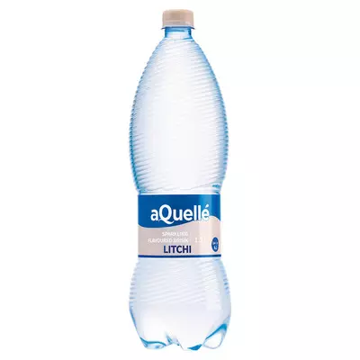 aQuellé Litchi Sparkling Flavoured Drink 1.5L