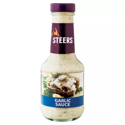 Steers Garlic Sauce 375ml Steers Garlic Sauce 375ml