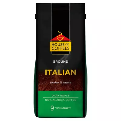 House Of Coffees Italian Blend Filter Ground Coffee 250g