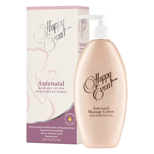 Happy Event Antenatal Massage Lotion 200ml Happy Event Antenatal Massage Lotion 200ml