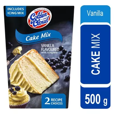 Golden Cloud Vanilla Cake Mix With Icing 700g