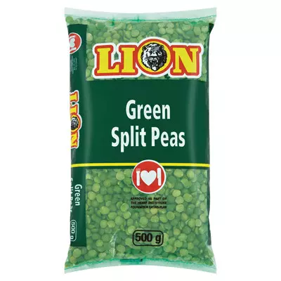 Lion Green Split Peas 500g Lion Green Split Peas 500g