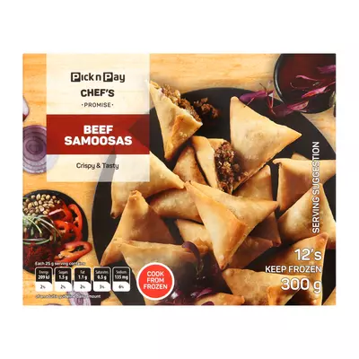 PnP Beef Samoosas 12's