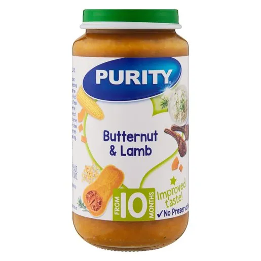 PURITY Jar Vegetables & Lamb Casserole 250g from 10 Months PURITY Jar Vegetables & Lamb Casserole 250g from 10 Months