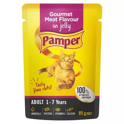 Pamper Fine Cuts Gourmet Meat 85g Pamper Fine Cuts Gourmet Meat 85g