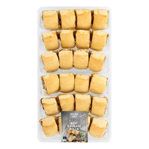 PnP Mini Beef Sausage Rolls 24 Pack PnP Mini Beef Sausage Rolls 24 Pack