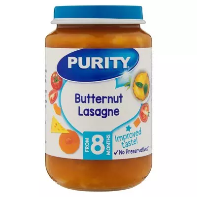 Purity Jar Butternut Lasagne 200ml from 8 months
