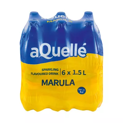 aQuellé Marula Sparkling Flavoured Drink 1.5L x 6 aQuellé Marula Sparkling Flavoured Drink 1.5L x 6