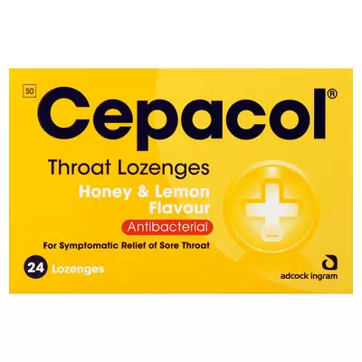 Cepacol Honey & Lemon Lozenges 24's