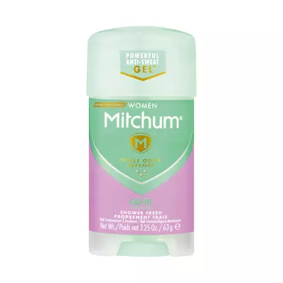 Mitchum Shower Fresh Clear Antiperspirant Gel 63g