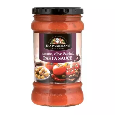 Ina Paarman's P/sauce Olive&chilli 400g Ina Paarman's P/sauce Olive&chilli 400g