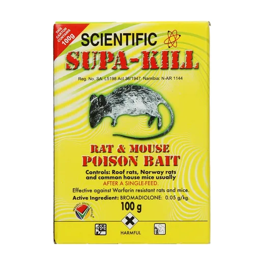 Supa-kill Rat Poison 100g