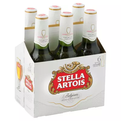 Stella Artois Lager 330ml x 6 Stella Artois Lager 330ml x 6