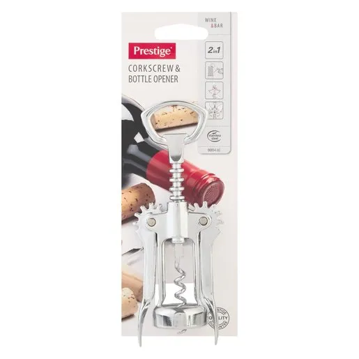 Prestige Chrome Wing Corkscrew