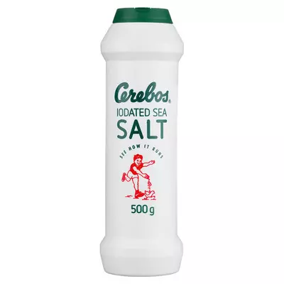 Cerebos Sea Salt In Flask 1kg
