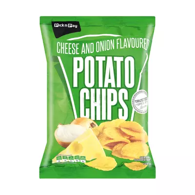 PnP Cheese & Onion Chips 125g PnP Cheese & Onion Chips 125g