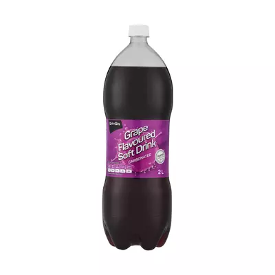PnP Grape Flavoured Soft Drink Plastic Bottle 2L