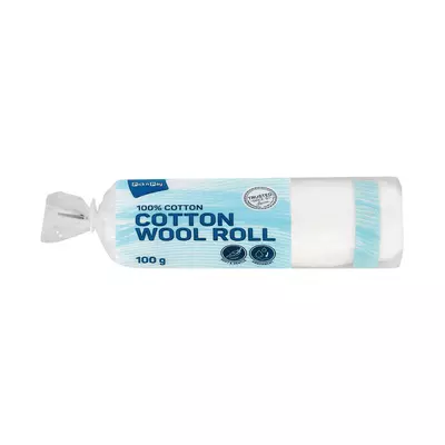 PnP Cotton Wool Roll 100g