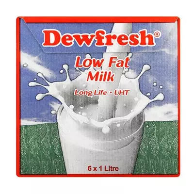 Dewfresh UHT 2% Milk 1L x 6 Dewfresh UHT 2% Milk 1L x 6