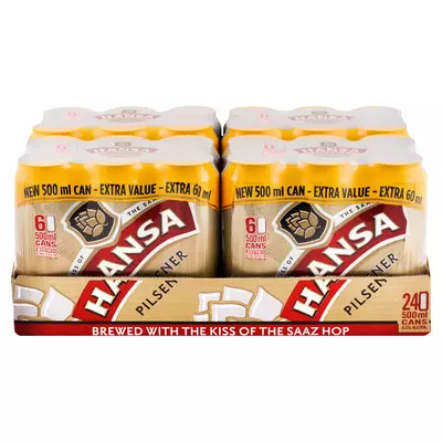 Hansa Pilsener Can 500ml x 24