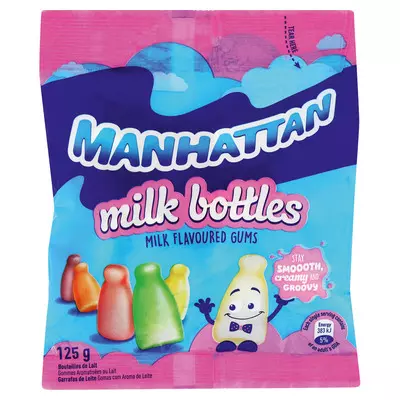 Manhattan Candyland Milk Bottles 125g