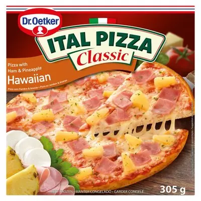 Dr Oetker Ital Pizza Classic Hawaiian Pizza 305g Dr Oetker Ital Pizza Classic Hawaiian Pizza 305g